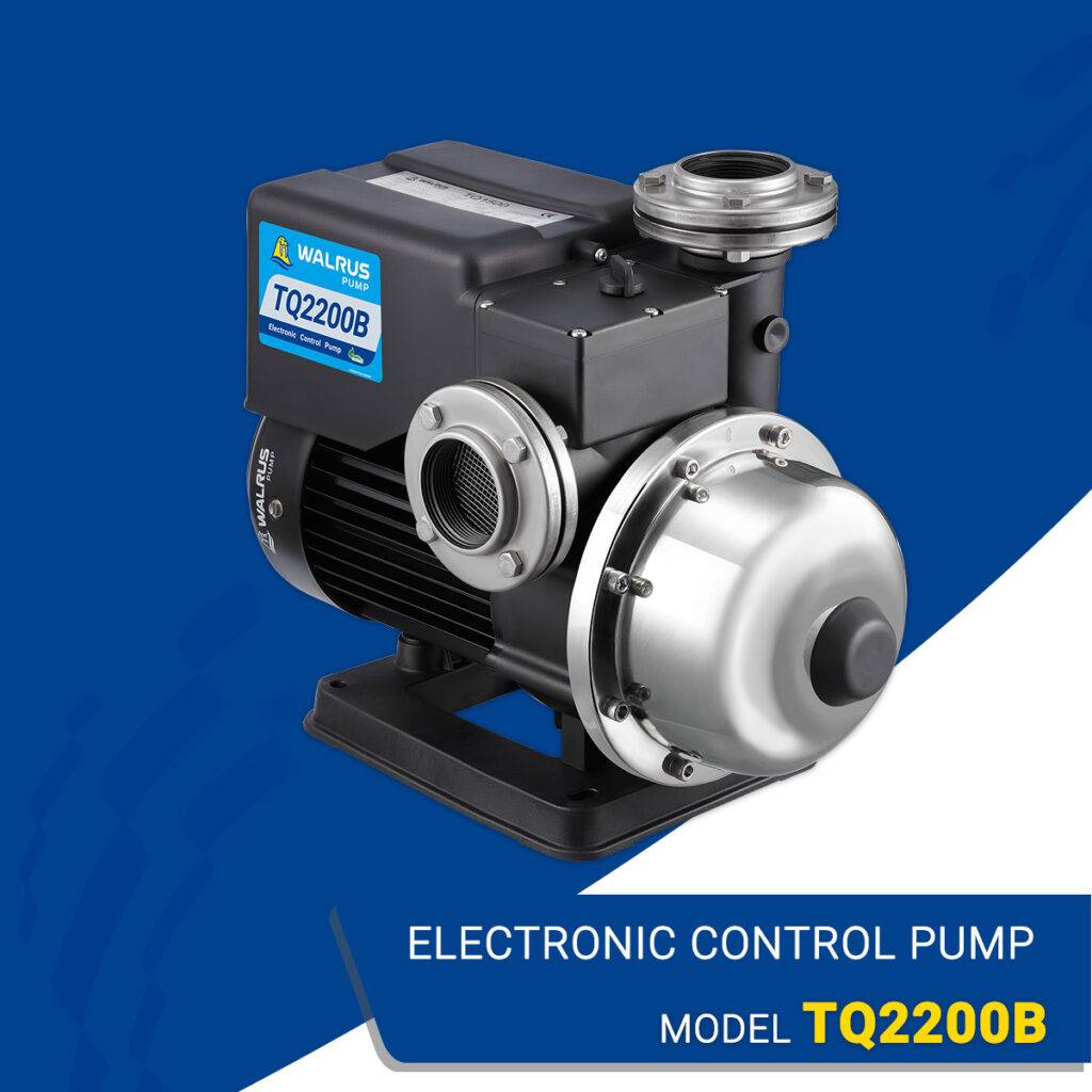Computer Control Pumps จำหน่าย Electronic Control Pump TQ2200B ปั๊มน้ำอัตโนมัติ เสียงเงียบ ...